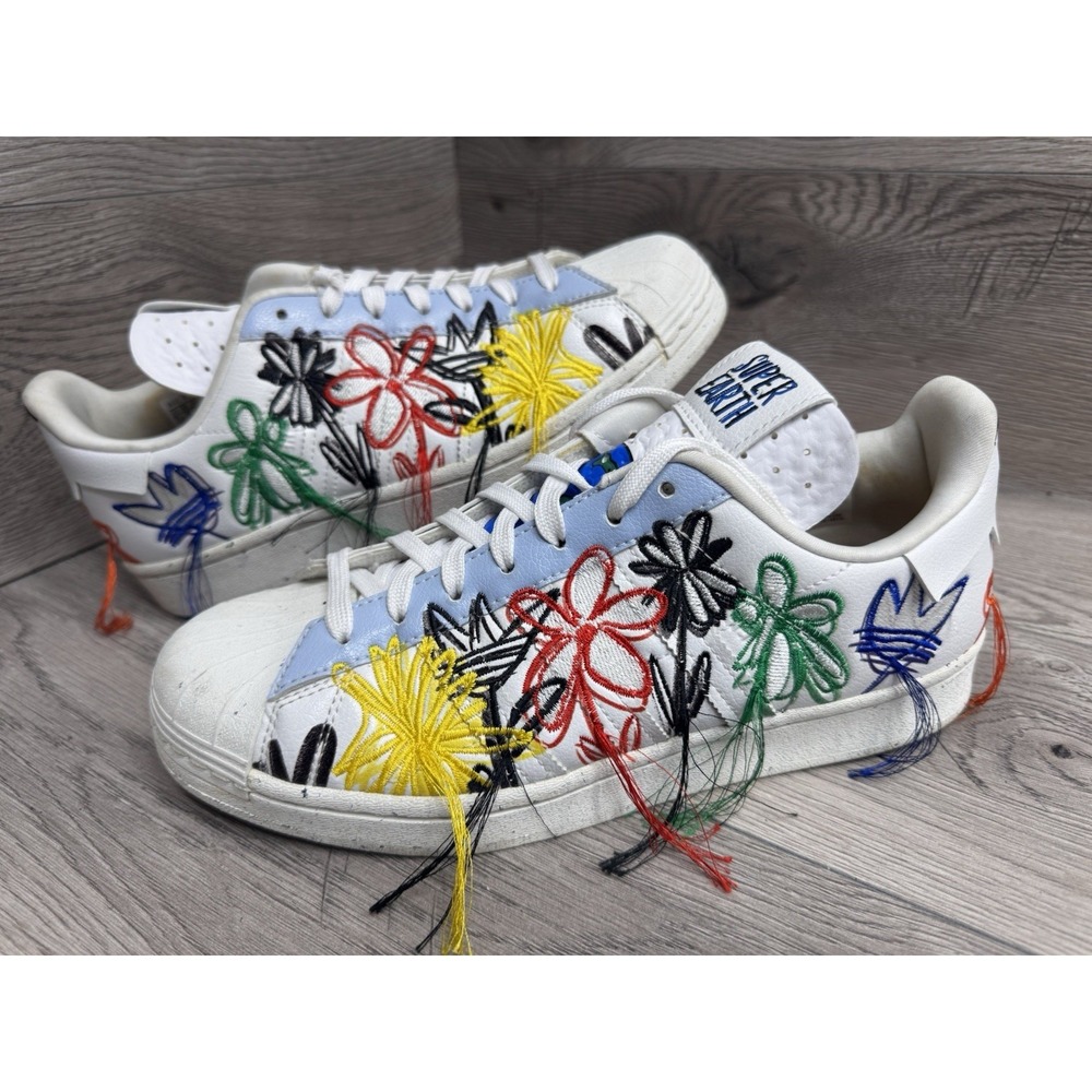 adidas Superstar Sean Wotherspoon Superearth Mens 7.5 Womens 9 Shoes Sneakers - Picture 1 of 15